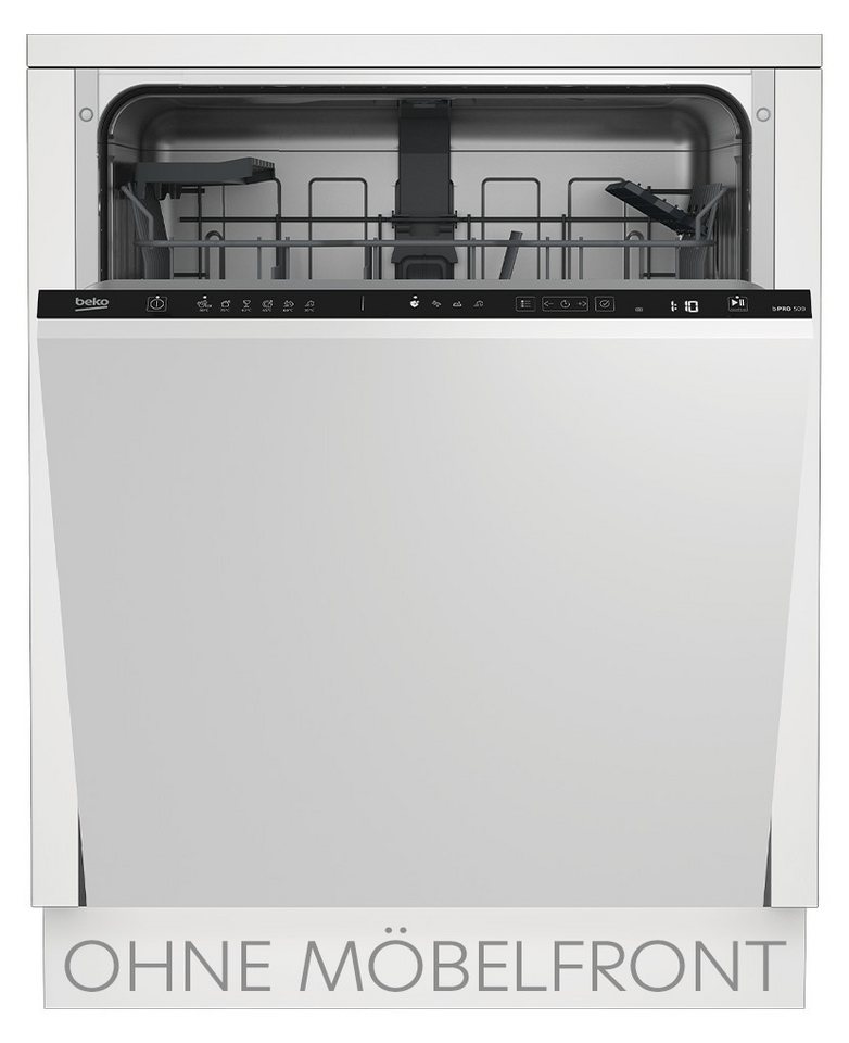 BEKO vollintegrierbarer Geschirrspüler BDIN36455, 10,9 l, 14 Maßgedecke, HygieneIntense, TrayWash, Fast+ Bild 3