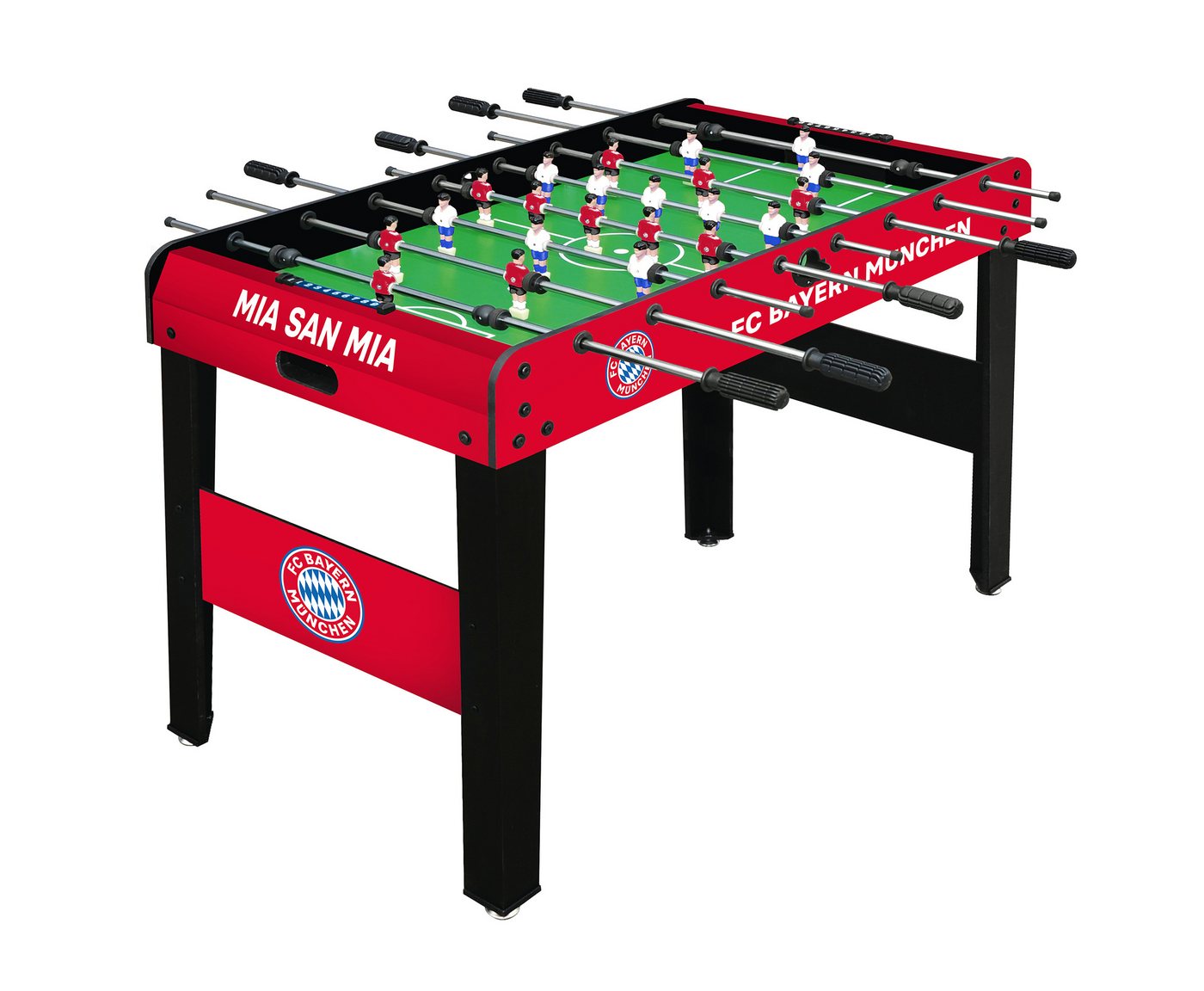 FC Bayern München Mini-Tischkicker FC Bayern München Tischkicker "Champion", Stangen aus Chromstahl, rutschfeste Griffe, 3 Bälle, höhenverstellbar Bild 2