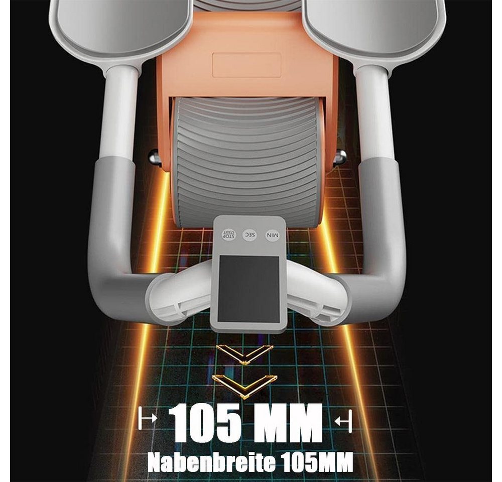 TUWENA Fitnessrolle Ab Roller Automatisches Rebound-Bauchrad, Ab Trainer für Zuhause Bild 5