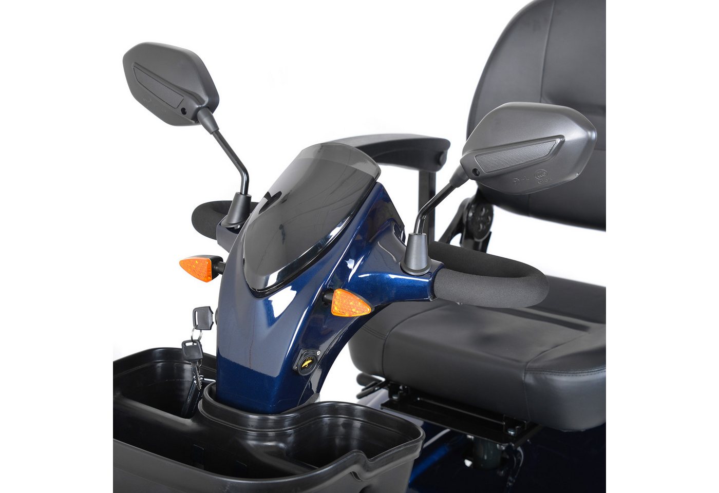 Hecht Elektromobil Senioren Mobil Roller WISE Blau, 500 W, 15 km/h