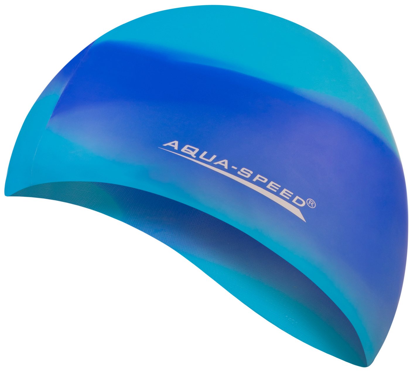Aqua Speed Badekappe Bunte Silikon Badekappe – Stylische Optik & chlorresistent (Sicher & bequem – perfekt für lange Schwimmeinheiten), Schnelltrocknend & pflegeleicht – einfach abspülen & lufttrocknen Bild 5