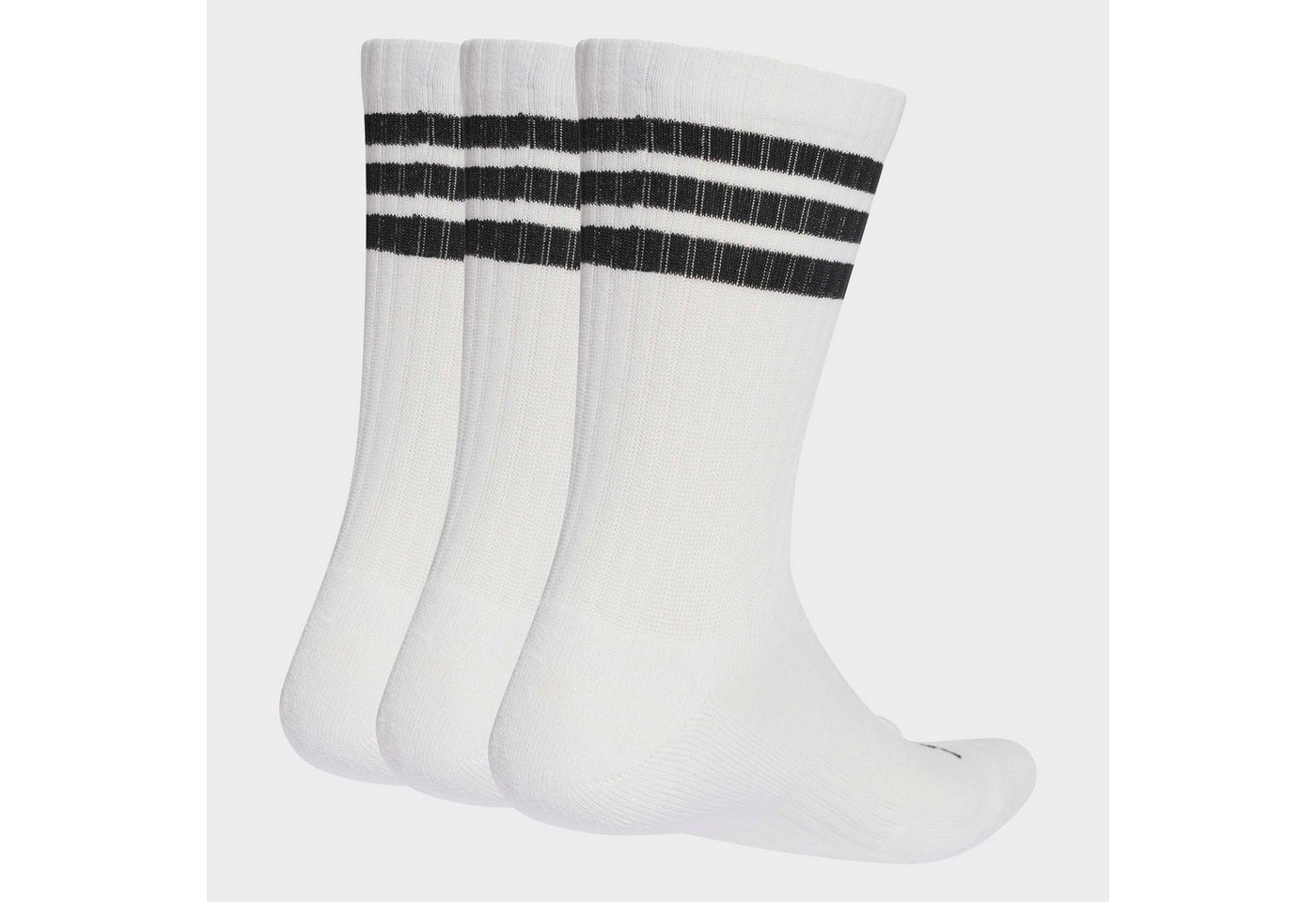 adidas Performance Sportsocken 3S ESS C CRW 3P (3-Paar) für sportive Aktivitäten und Fitness, 3er-Pack, neutraler Schnitt Bild 4