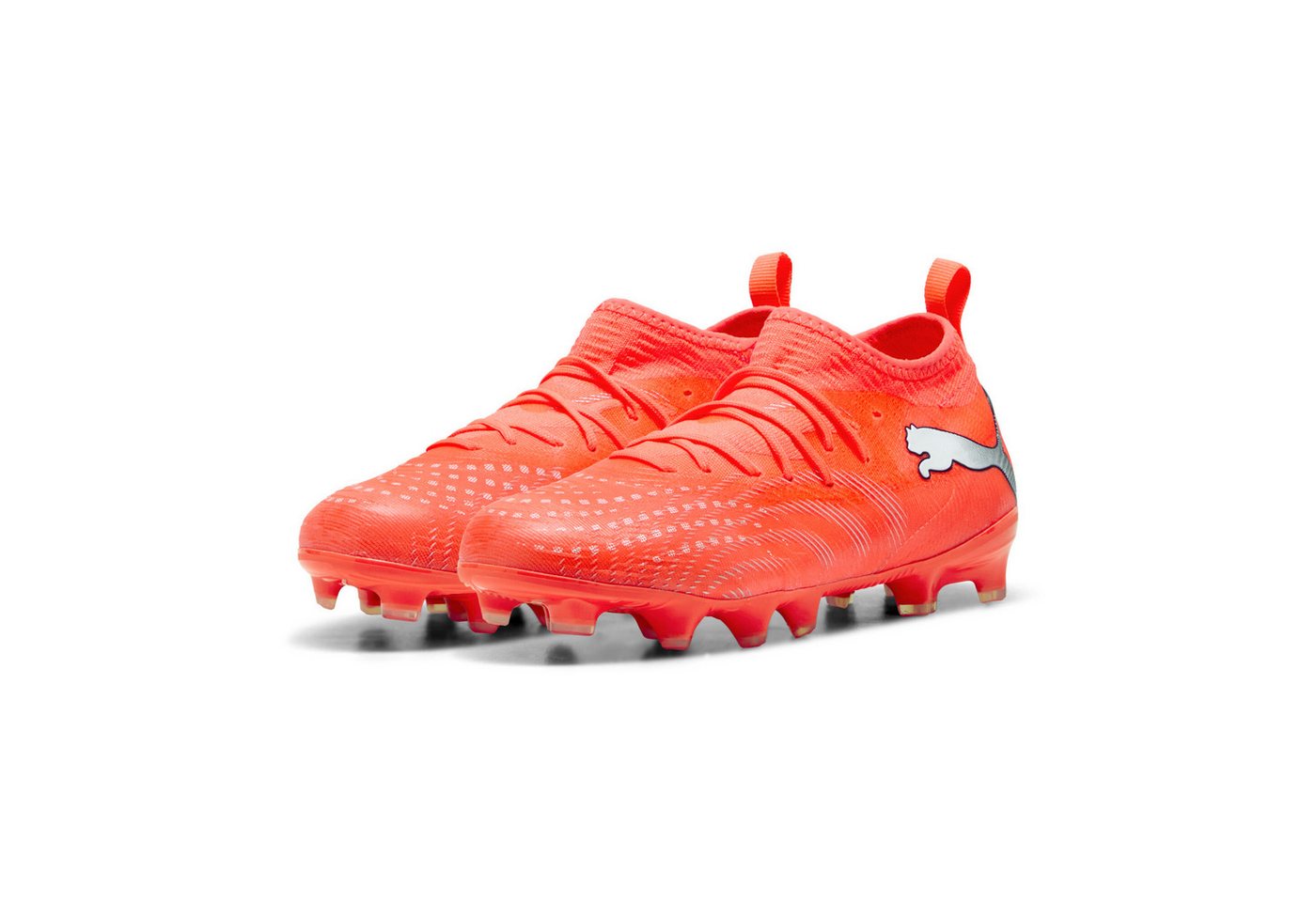PUMA FUTURE 9 MATCH FG/AG JR Fußballschuh (für Kinder & Jugendliche) mit Nockensohle für Rasen- und Kunstrasenplätze Bild 2