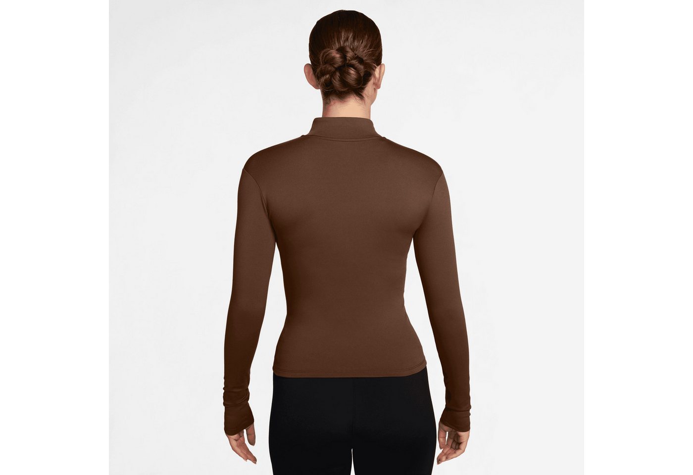 Nike Trainingsjacke W NK ONE DF FZ FITTED JKT Dri-FIT Technologie, schnelltrocknend, körpernahe Passform