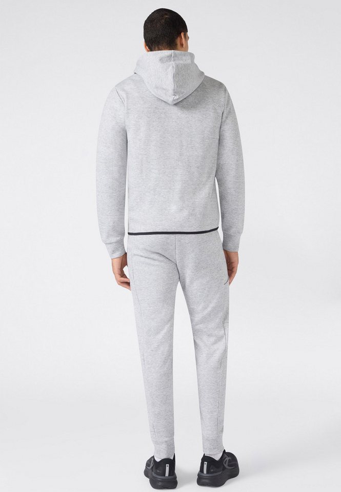 Champion Jogginganzug SPORTWEAR ZIP-UP HOODIE SWEATSUIT Slim Fit (2-tlg), zweiteiliges Set, Slim Fit Schnitt, aus Baumwolle und Polyester