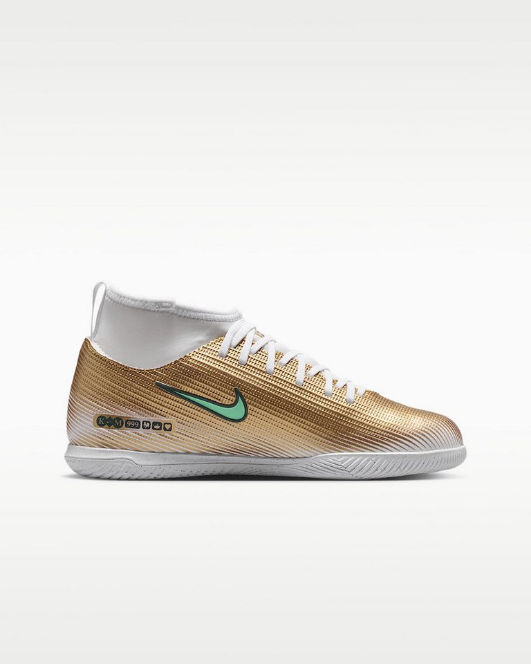 Nike JR MERCURIAL SUPERFLY 11 CLUB IC KM Fußballschuh (für Kinder & Jugendliche) Indoor Sohle geeignet für Hallenböden