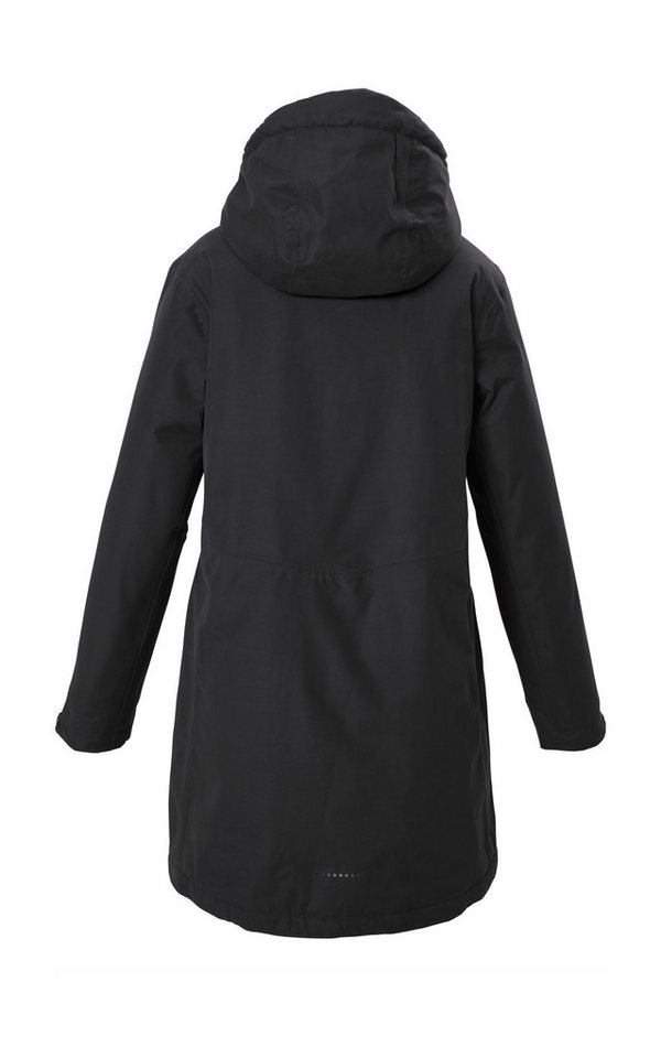 Killtec Funktionsmantel KOW 142 GRLS CT Wind- und wasserdichter Kinder-Wintermantel mit Fleece und Kapuze