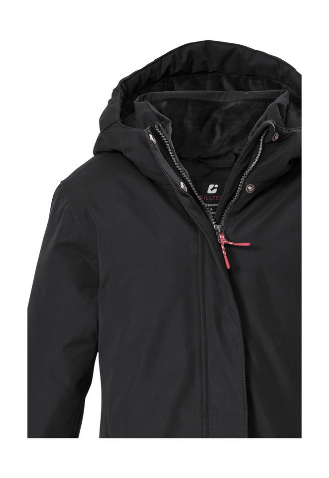 Killtec Funktionsmantel KOW 142 GRLS CT Wind- und wasserdichter Kinder-Wintermantel mit Fleece und Kapuze Bild 3