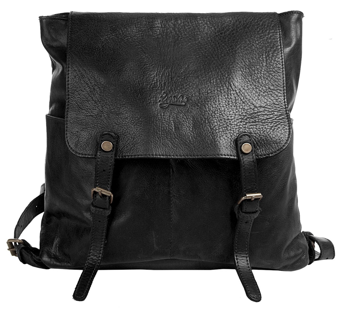 X-Zone Cityrucksack X-ZONE Damen echt Leder, echt Leder
