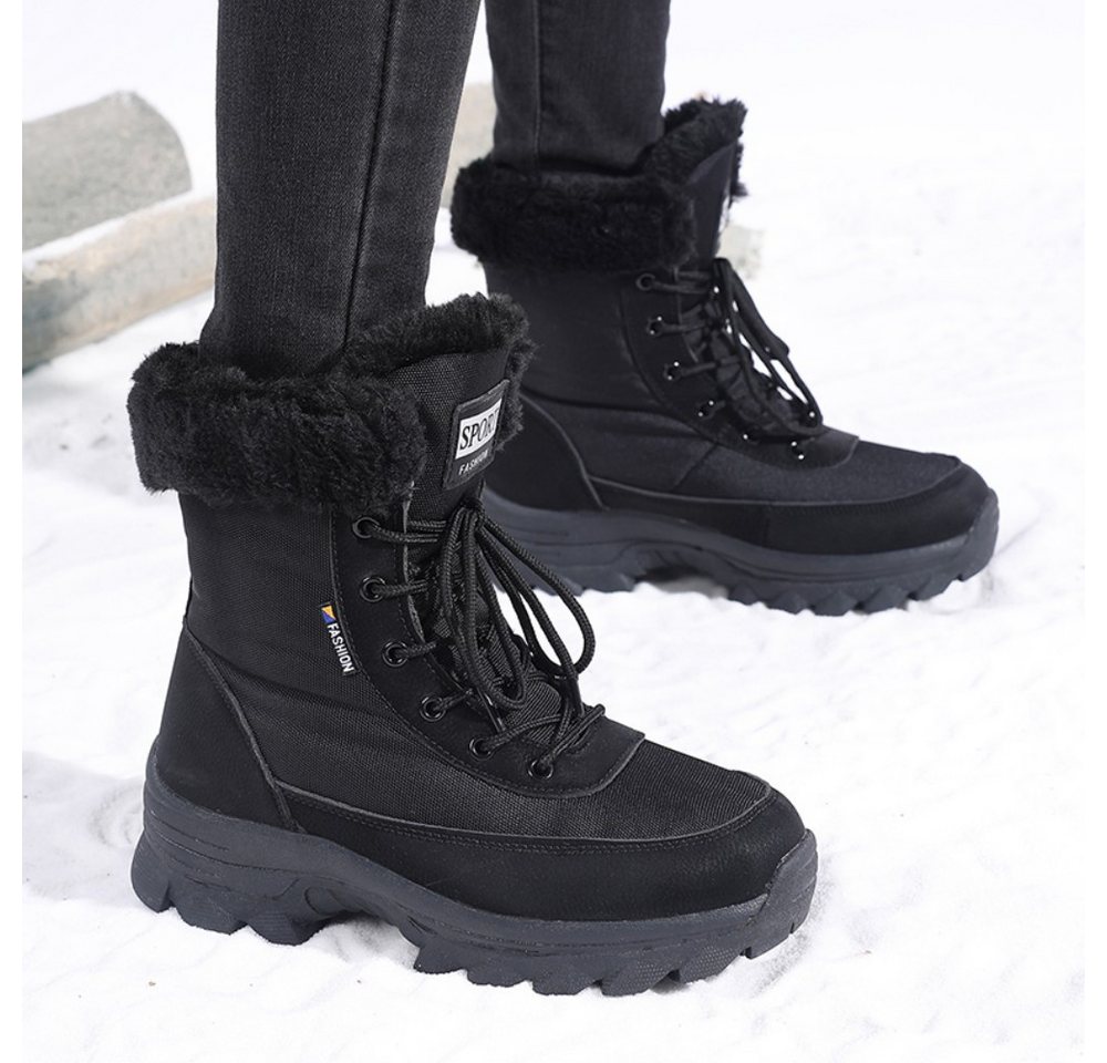 HUSK'SWARE Bequeme Winter-Schneestiefel Snowboots (Individuell anpassbare Schnürung, Warmes Winterdesign) Bild 2