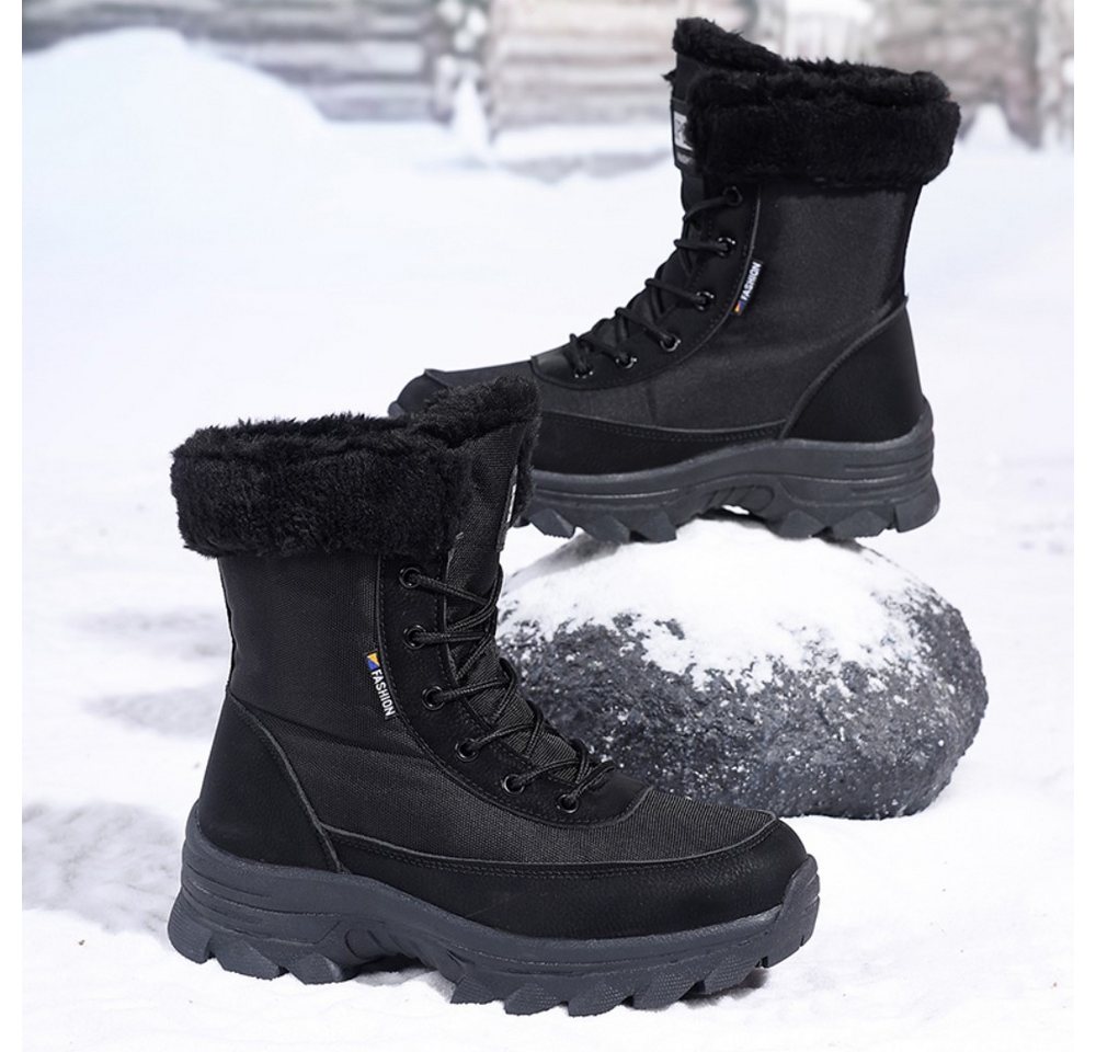 HUSK'SWARE Bequeme Winter-Schneestiefel Snowboots (Individuell anpassbare Schnürung, Warmes Winterdesign) Bild 3
