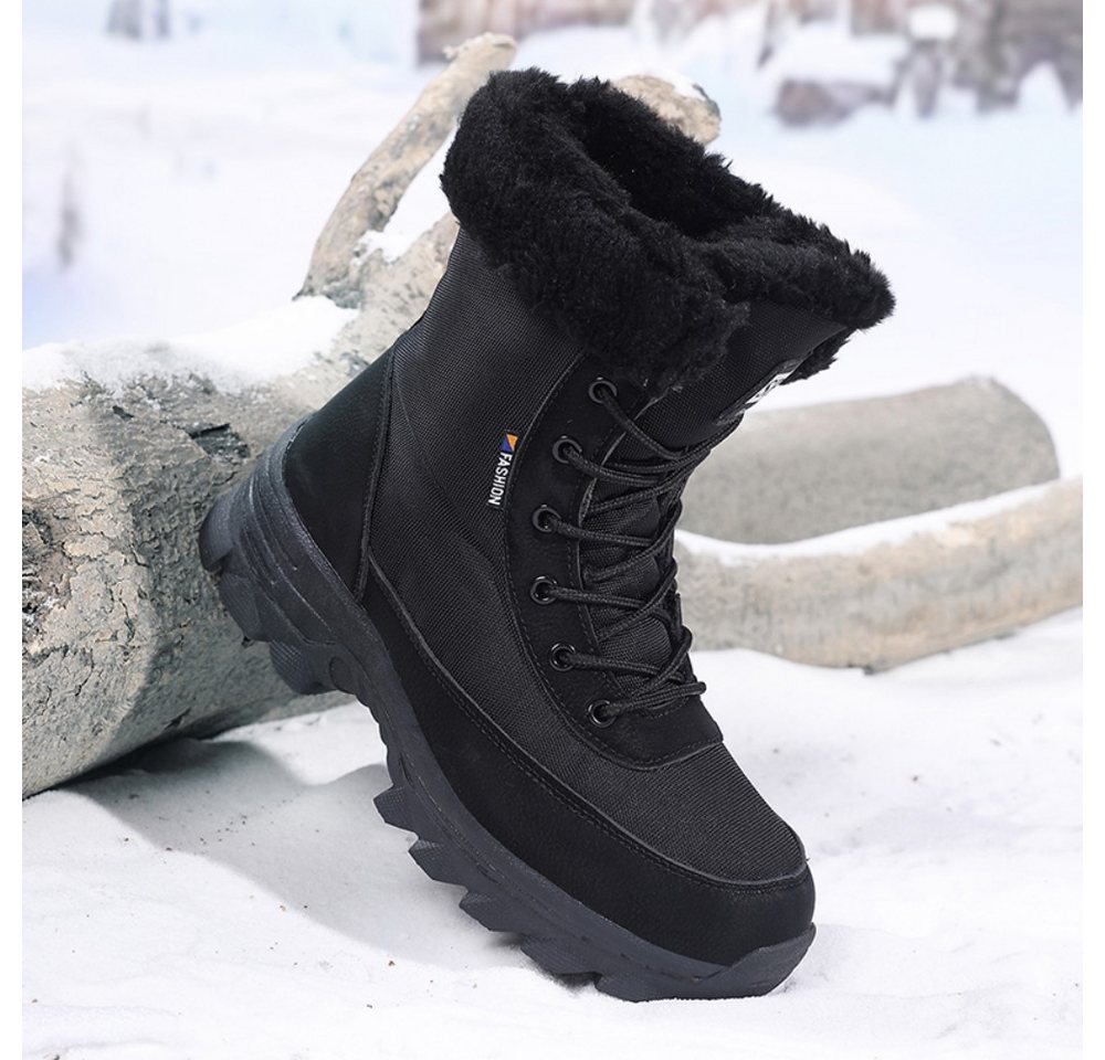 HUSK'SWARE Bequeme Winter-Schneestiefel Snowboots (Individuell anpassbare Schnürung, Warmes Winterdesign) Bild 5