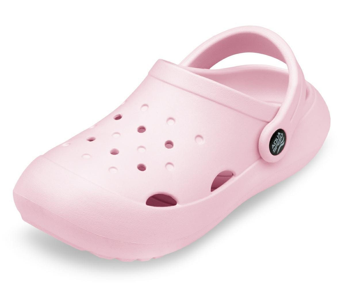 Aqua Speed LUGO Wasserschuhe Kids – Luftig & stabil mit Mikrofaserhandtuch Badepantolette (Atmungsaktive Poolschuhe – für aktive Kinder beim Sport & Baden) Stabil & atmungsaktiv – für Sport, Poolbereich & Wasserspa ß Bild 2