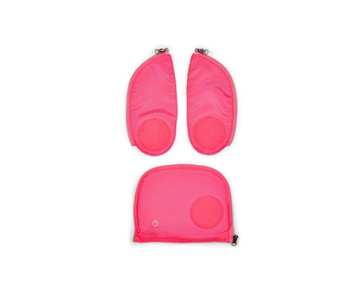 ergobag Schulranzen ergobag Fluo LED Zip Set Pink Bild 5