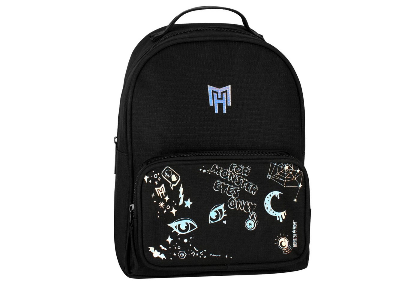 Starpak Vorschulranzen Monster High Schwarzer Jugendrucksack für Mädchen, STARPAK