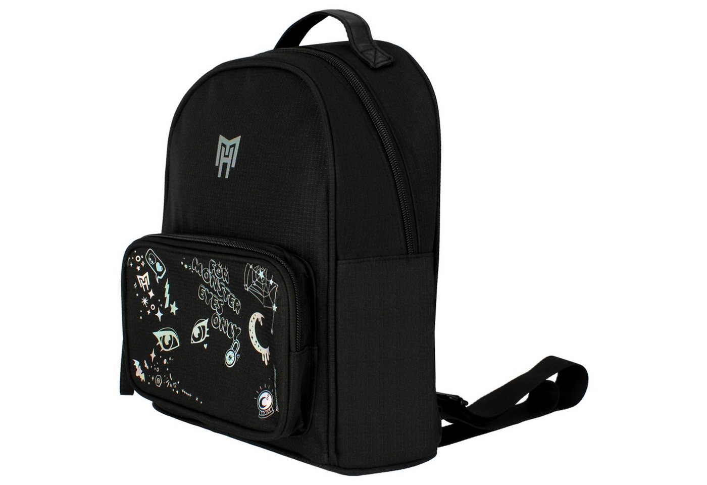 Starpak Vorschulranzen Monster High Schwarzer Jugendrucksack für Mädchen, STARPAK Bild 3