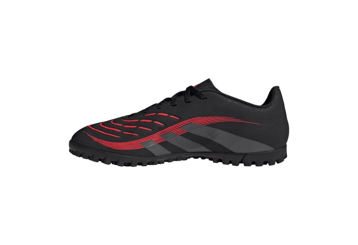 adidas Performance Predator Club TF (für Kunstrasen, Hart- und Aschenplätze) schwarz/rot Fußballschuh Bild 4