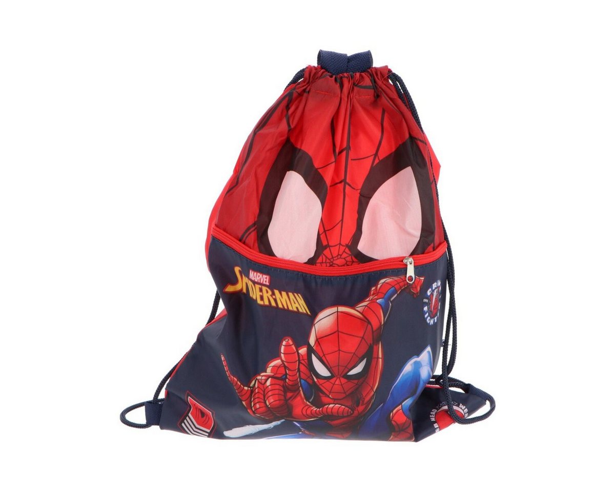 Spiderman Turnbeutel Spiderman Turnbeutel Kinder – Marvel Sportbeutel Luxus Look (1-tlg)