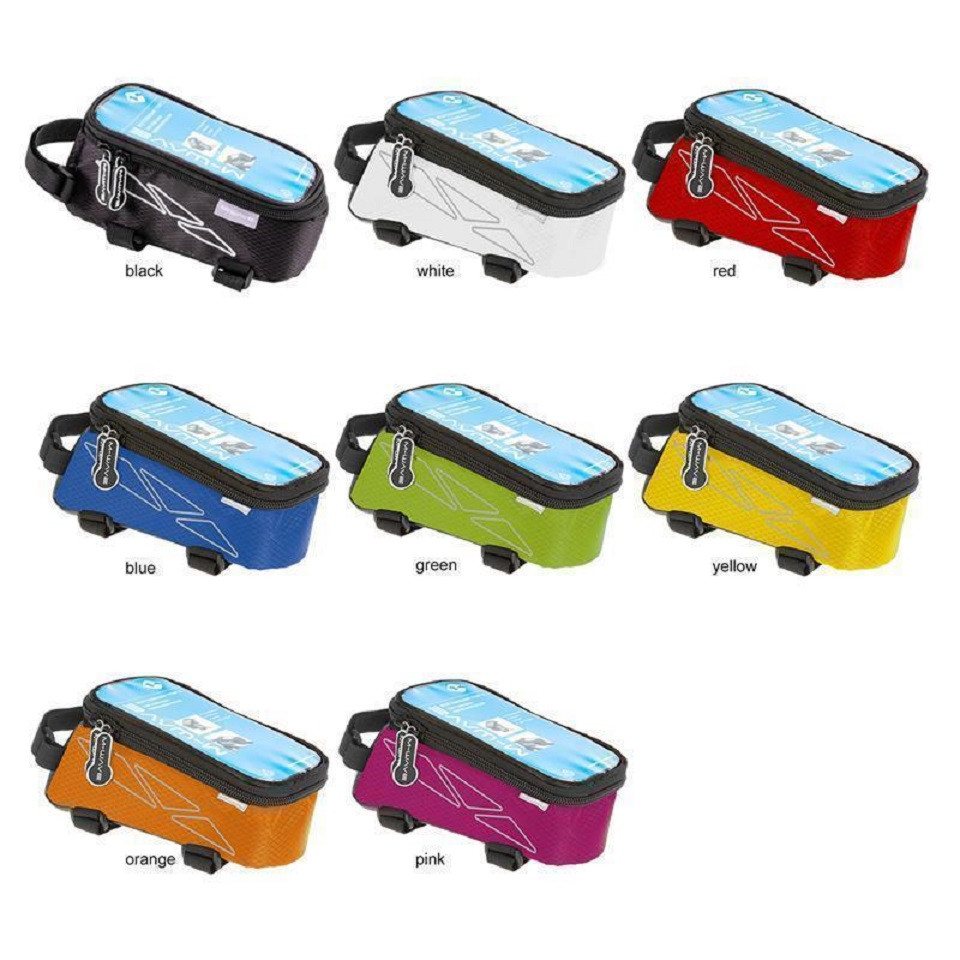 KHEbikes Fahrradtasche M-WAVE Rotterdam Top L Oberrohrtasche Smartphone Schwarz Bild 2