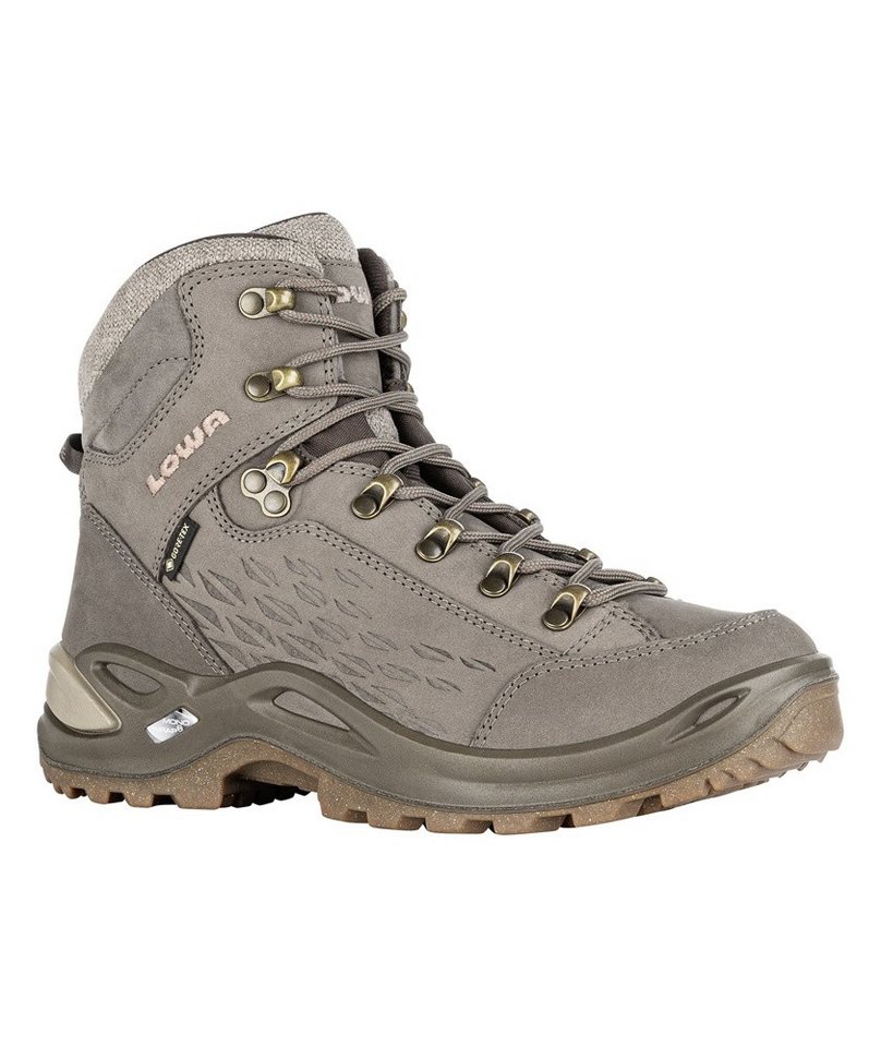 Lowa Renegade Warm Mid GTX (Nubukleder, wasserdicht) steinbraun/braun Damen Wanderschuh