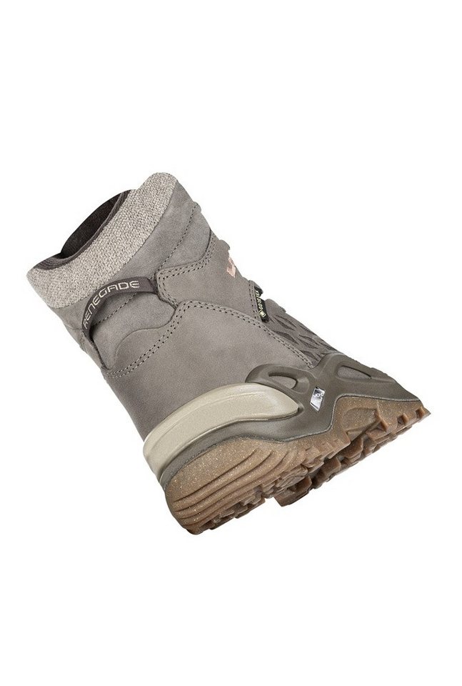 Lowa Renegade Warm Mid GTX (Nubukleder, wasserdicht) steinbraun/braun Damen Wanderschuh Bild 4