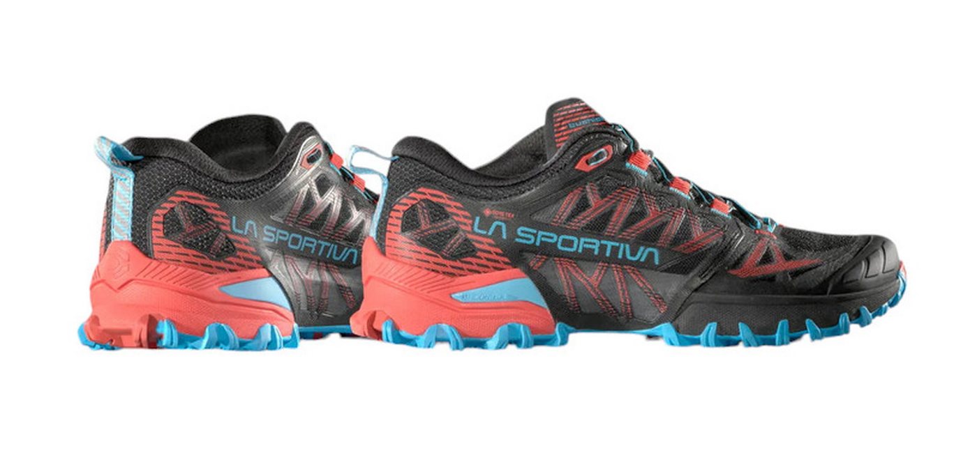 La Sportiva Trail-Laufschuhe Bushido III GTX (wasserdicht) schwarz/blau/rot Damen Wanderschuh