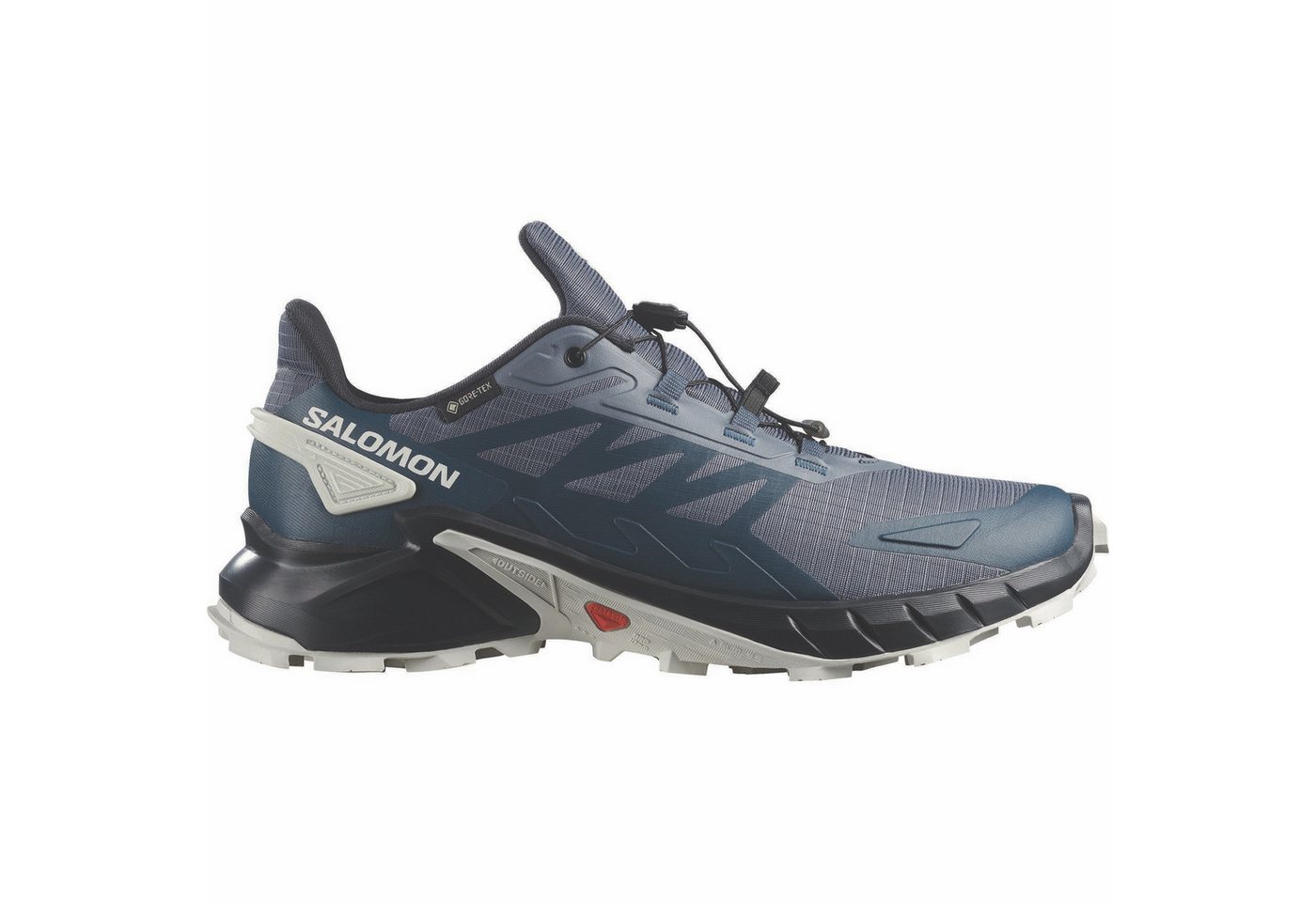 Salomon SHOES SUPERCROSS 4 GTX Grisai/Dark N/Spe GRISAILLE/DARK NAVY/SPELLBOUN Laufschuh Bild 4
