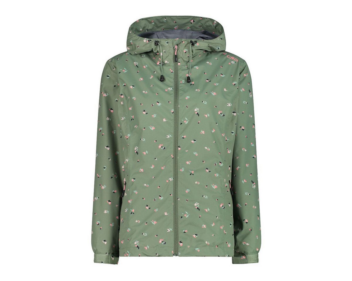 CMP Outdoorjacke Woman Jacket Fixed Hood Leichte Damenjacke für Outdoor-Abenteuer mit wasserdichter Clima Bild 4