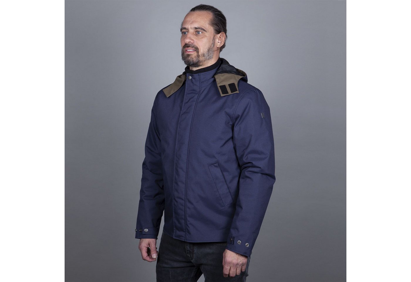 Helstons Motorradjacke Flame wasserdichte Motorrad Textiljacke Rückenprotektor enthalten,wasserdicht Bild 5