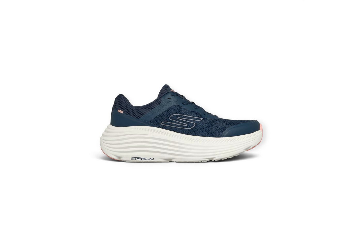Skechers Max Cushioning Endeavour (Dämpfung) navyblau/rosa Damen Laufschuh Bild 4