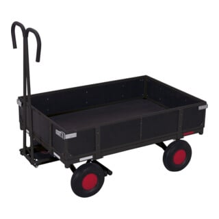 VARIOfit Handpritschenwagen mit Bordwand RAL 7016