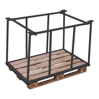 VARIOfit Palettenaufsatz Typ 75 RAL 7016 anthrazitgrau pulverbeschichtet