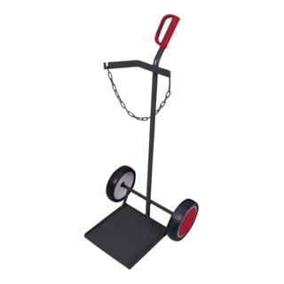 VARIOfit Stahlflaschenkarre Propangasflasche 33 kg RAL 7016