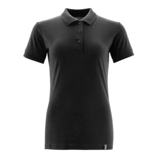 Mascot Polo-Shirt Damen XS vollschwarz