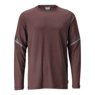 Mascot T-Shirt Langarm moderne Passform 5XL bordeaux