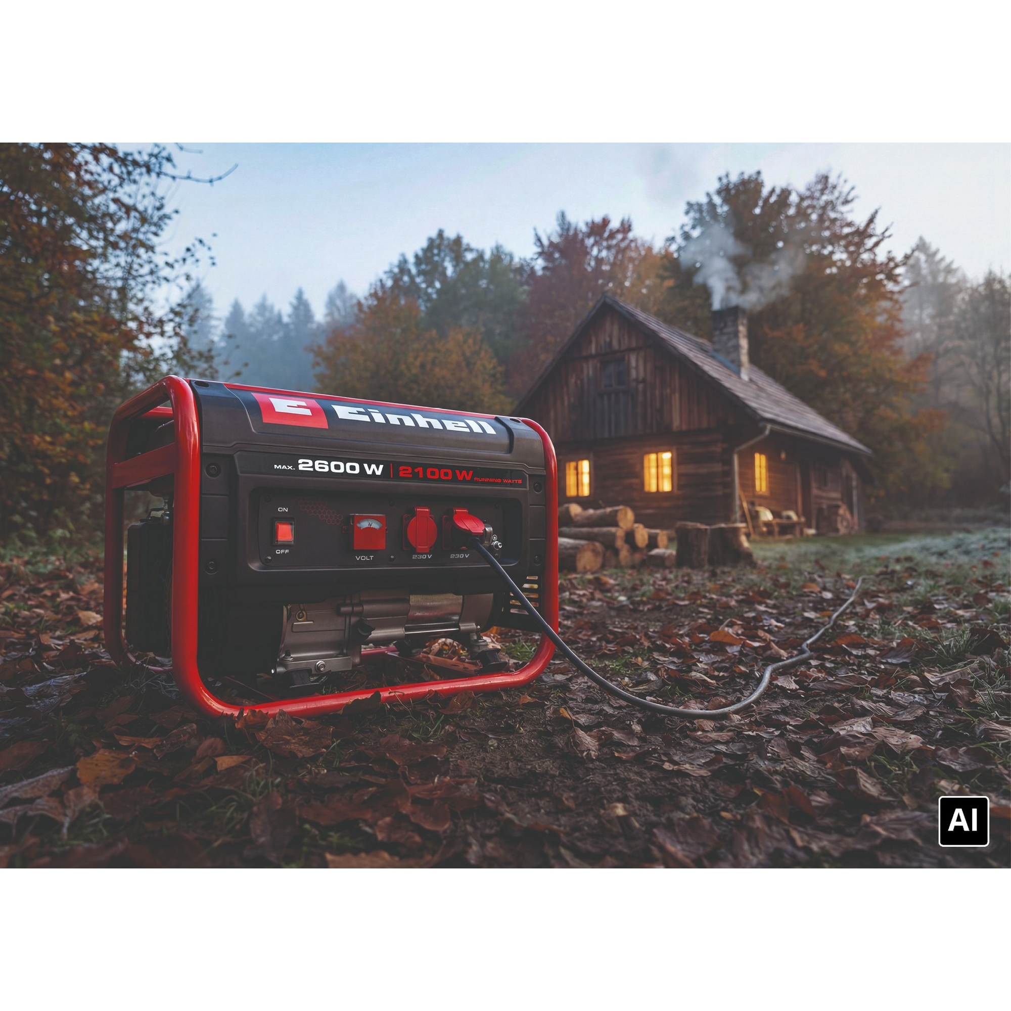 Einhell Benzin-Stromerzeuger 'TC-PG 2600' 2600 W Bild 3