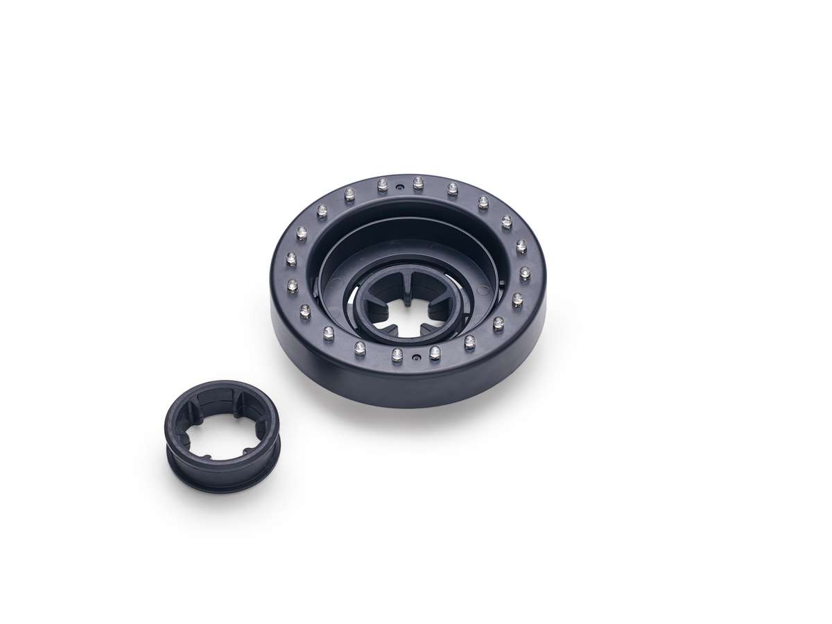 toom LED-Leuchtring für Wasserspielpumpen, mit Adapter