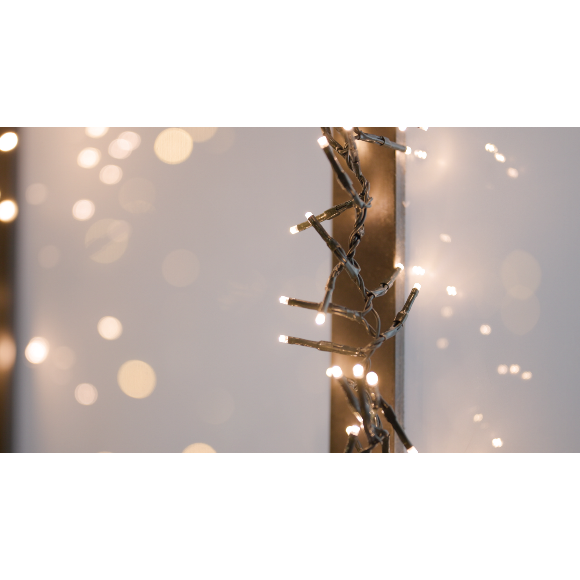toom LED-Cluster-Lichterkette 360 LEDs warmweiß 450 cm Bild 3