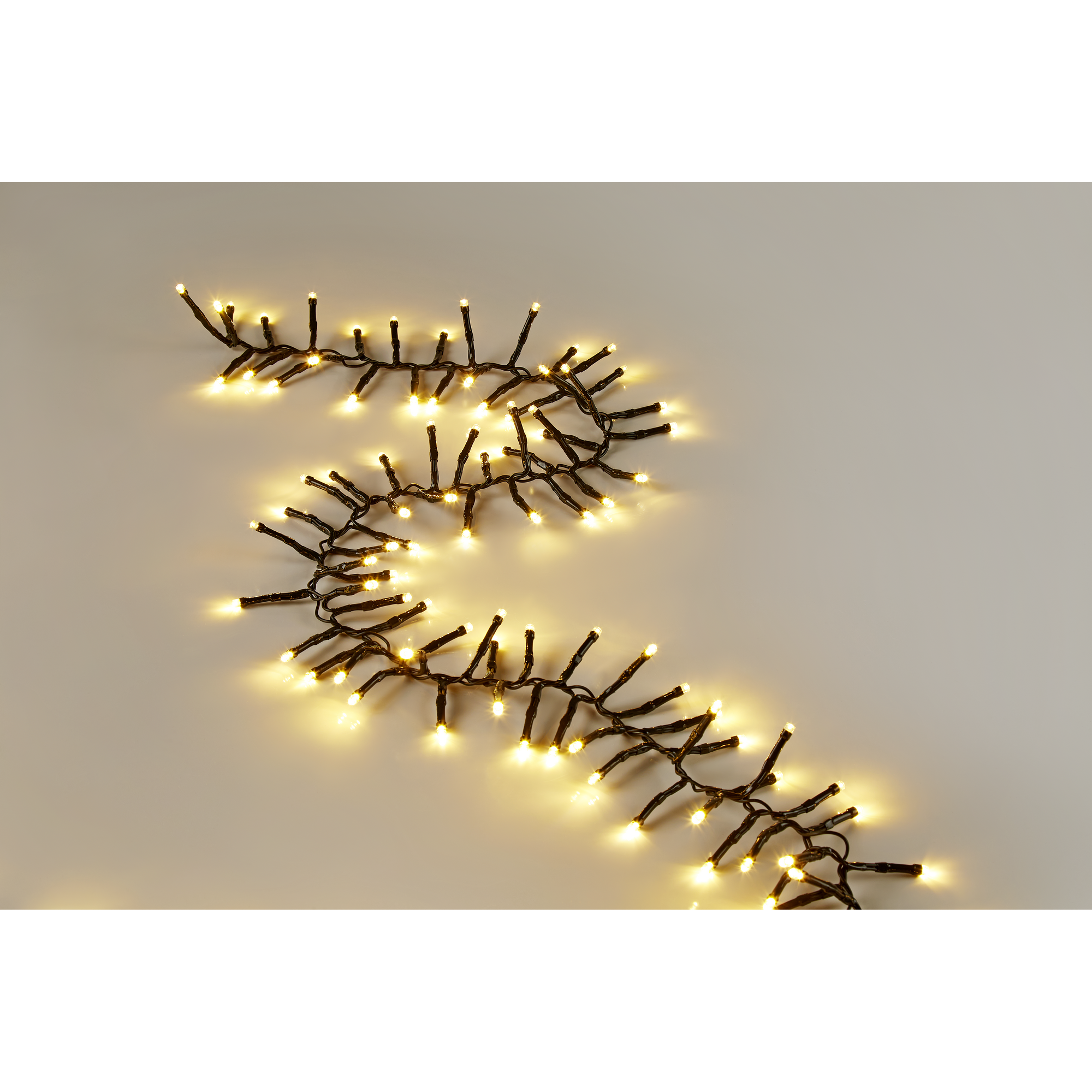 toom LED-Cluster-Lichterkette 760 LEDs warmweiß 850 cm Bild 2