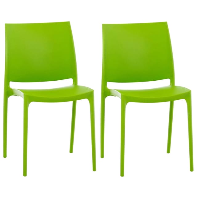 2er Set Stühle Maya Grün