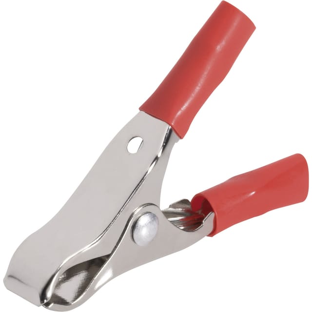 Bkl Electronic 072450 Krokodilklemme Rot Klemmbereich Max.: 26.8 Mm Länge: 100 Mm 1 St.