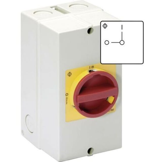 Kraus&naimer - Kg20.t203/40.kl51v Reparaturschalter Absperrbar 25 A 1 X 90 ° Rot, Gelb 1 St.