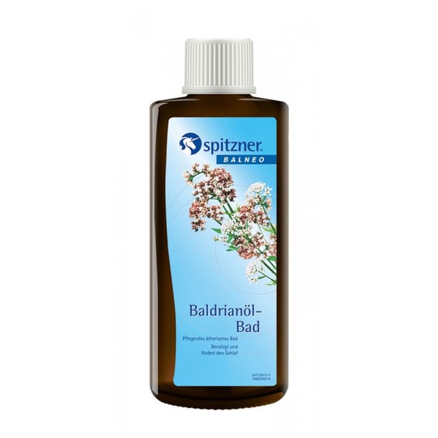Baldrianöl Bad 190 Ml Gesundheitsfördernder Badezusatz Mit Ätherischem Öl Aus Baldrian - Spitzner