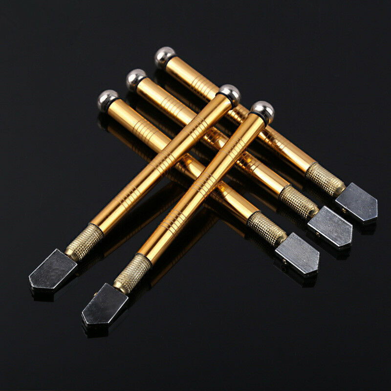Amxcnoy 5-teiliges Glasschneidwerkzeug-set, Professioneller Glasschneider Mit Metallgriff Zum Schneiden Von Dickem Glas Und Fliesen.