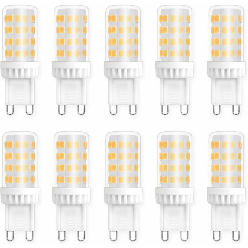 Amxcnoy G9 5w Led-lampen, Entspricht 40w-50w Halogenlampen, 450 Lm, Neutralweiß 4000 K, 220 V Wechselstrom, Standard-g9-sockel, Energiesparend, Für Deckenbeleuchtung In Küche, Schlafzimmer Und Wohnzim