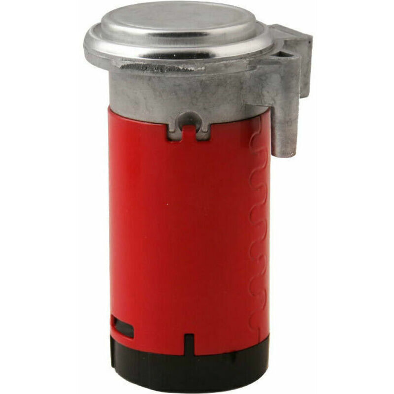 Amxcnoy Roter 12v-luftkompressor-luftpumpensatz, Elektrische Hupe Mit Schlauch Und Elektromagnetischem Motor, Geeignet Für Eine Besonders Laute Hupe Als Ersatz Für Den Luftpumpensatz Jedes Autos, Von