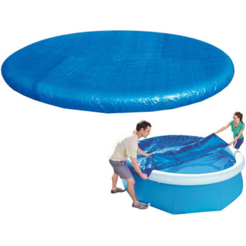 Spa-abdeckung, Runde Poolabdeckplane, Faltbare Wasserdichte Staubdichte Abdeckung Mit Kordelzug Für Spa, Winter, Außenbereich, Garten Und Poolrand
