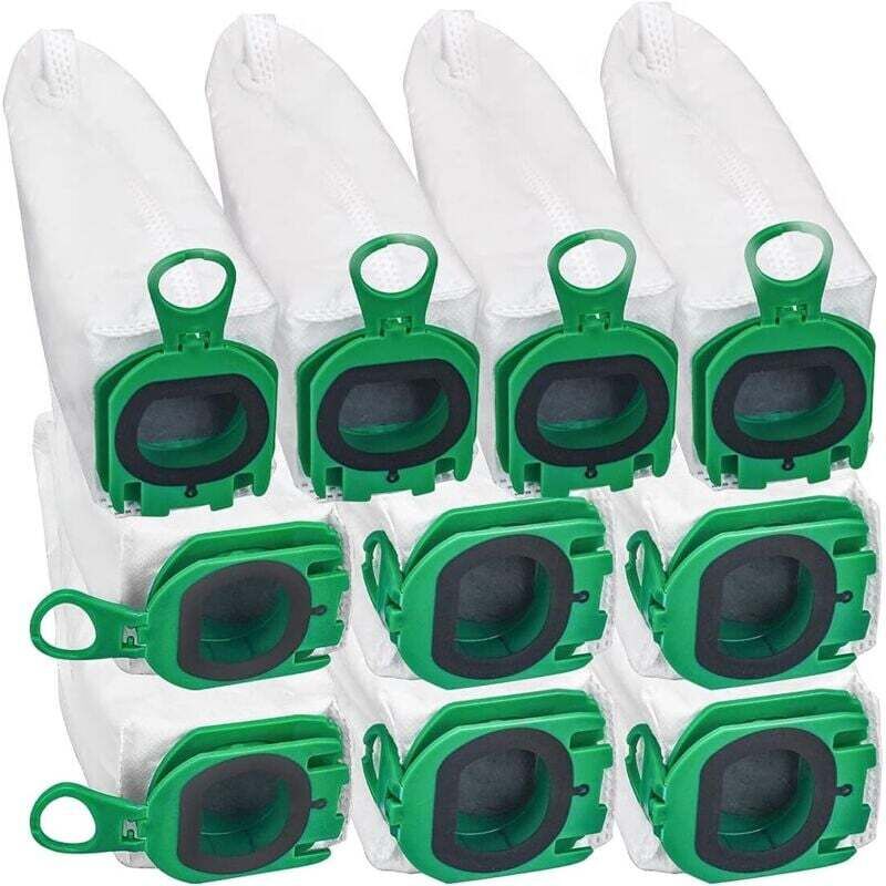 Sacs D'Aspirateur Pour Kobold Vb100 - 10 Pièces Avec Fermeture À Rabat Et Microfiltre Premium