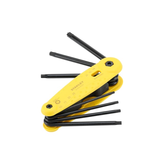 Set Mit 7 Faltbaren Torx-sicherheits-schlüsseln