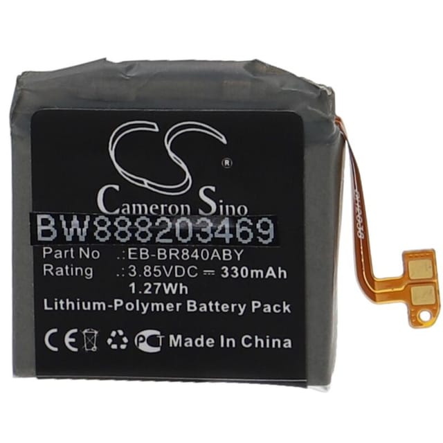 Vhbw - Akku Ersatz Für Samsung Eb-br840aby, Gh43-05011a Für Smartwatch Uhr Fitnessarmband (330mah, 3,85v, Li-polymer)